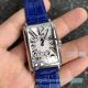 Swiss Quartz Franck Muller Long Island Replica Ladies Watch Blue Leather (7)_th.jpg